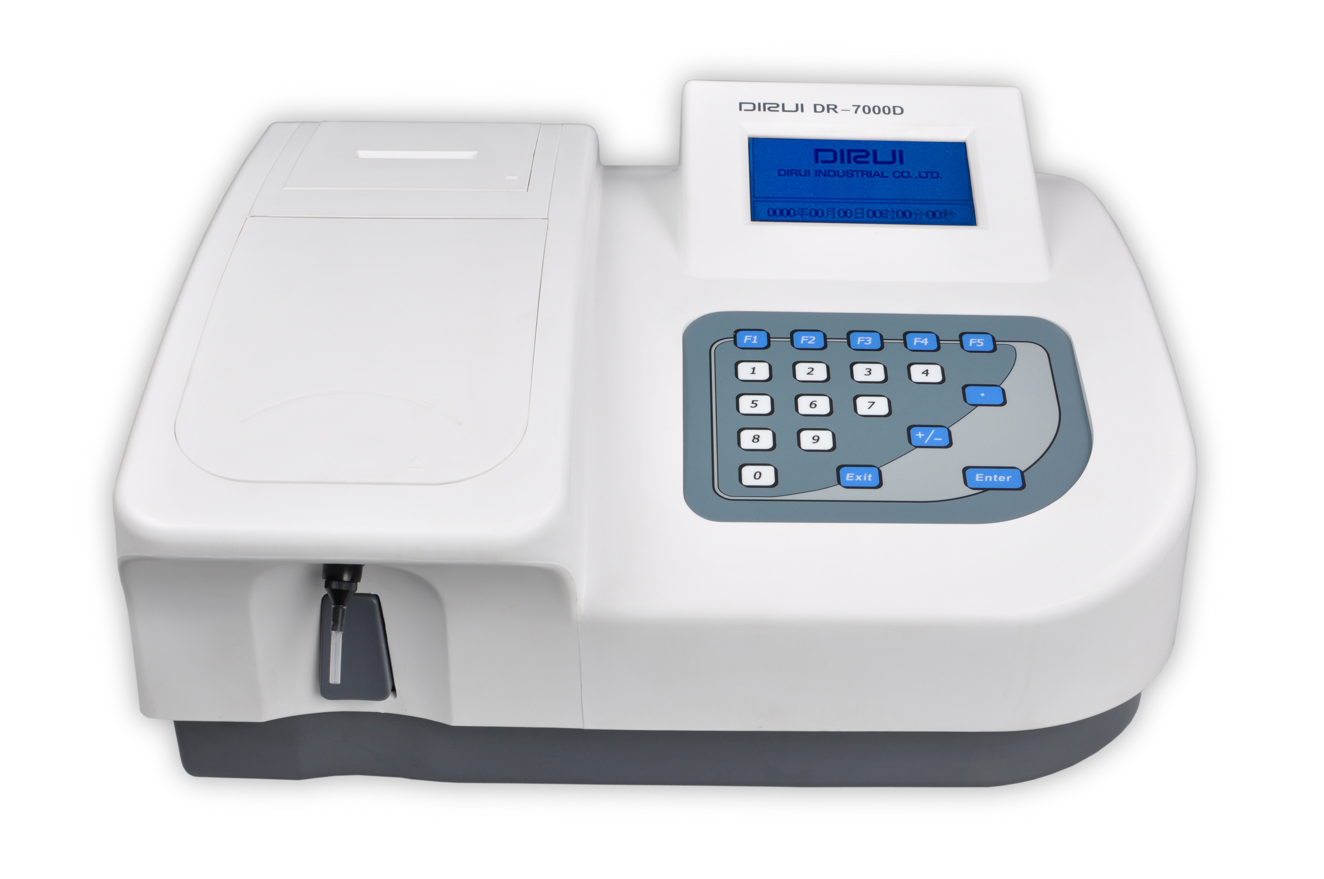 Portable DR 7000D Semi Automatic Chemistry Analyzer TCO2 Sensor