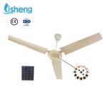 Industrial Blade Ceiling Fan Full Copper Motor 12V 56 Inch Remote Control