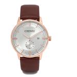 High Quality Genuine Leather Watch 060A Rose Gold Watch Custom Watches Man