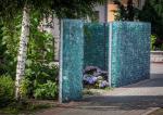 Square Hole Shape Decorative Gabion Baskets , Garden Gabion Retaining Wall