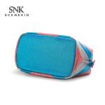 Portable Waterproof Glitter PU Zipper Makeup Bag