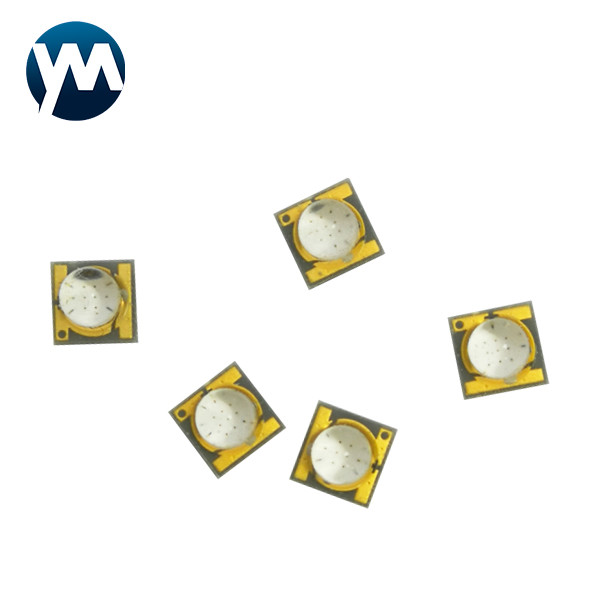 Silica Gel Encapsulation 365nm 3W Chip UV LED SMD High Power 385nm 395nm 405nm