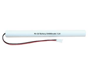 China Rechargable NiCd Emergency Exit Light Batteries 7.2 V D4000mAh factory
