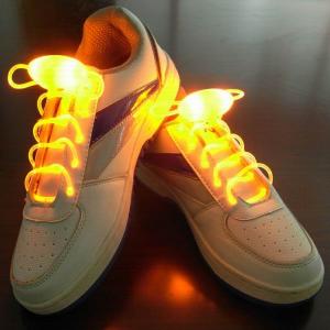 China waterproof colorful cute flashing el shoelace factory