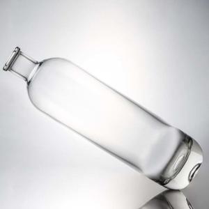 China Glass Collar Sealing Type Cork Top 1000ml Liquor Bottle for Whisky Vodka Tequila factory
