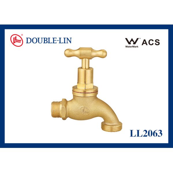 China High Density Forging M3/4" Brass Garden Faucet factory