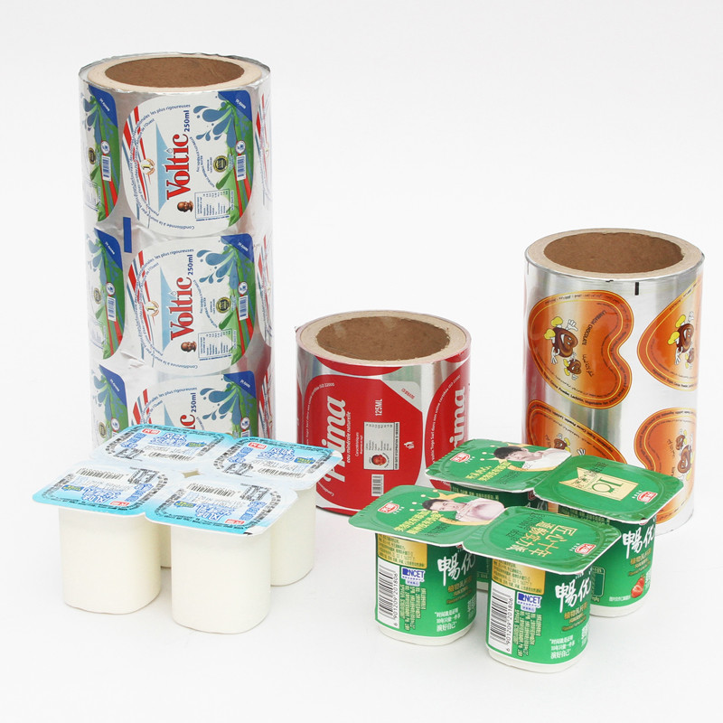 Easy Peel Alu Foil Food Labeling Stickers For Coffee Milk Capsules