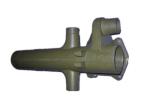 Two Outlets Ductile Iron Pipe Fittings Customized Ductile Iron Pipe Joints