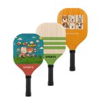 Custom Logo Double Sided Printed Plywood Pickleball Paddle Sublimation Blank