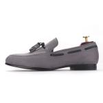 Party / Prom Mens Velvet Loafers Size Customized Handmade Mens Brown Tassel