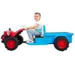 6V Battery Operated Children's Electric Ride On Excavator Toy Car with Light and