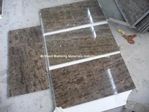 China China Coffee Veins Marble Tiles, Natural Coffee Marble Tiles factory