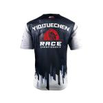 Custom Sportswear Logo Breathable Short Sleeve Round Neck Car Racing Jersey