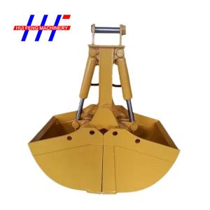 China Q355 16MN Excavator Clamshell Bucket Clamshell Buckets 5.0CBM factory