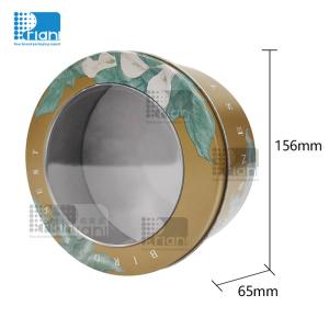 China Customize Empty Gift Tin Cans With Gold Foil For Candy Spice Packaging Pepper Paper Cans factory