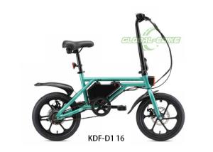 China D1 16&quot; Electric Mini Bike With 250W Motor And Enhanced Pedal Assist For Easy Riding factory