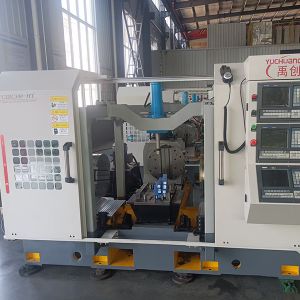 460 High Speed Full Cover Three Sides Processing Valve Making Machine with 6.3