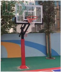China High Quality Basketball Hoop Adjustable Basketball Stand Inground Basketball Goal factory