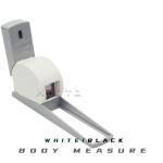 2m White Black Wall Mounted Height Measuring Tape Retractable For Kid Adult