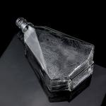 Thick Bottom Clear Flint Glass Bottle for Gin Whisky Rum Tequila and Brandy 2022