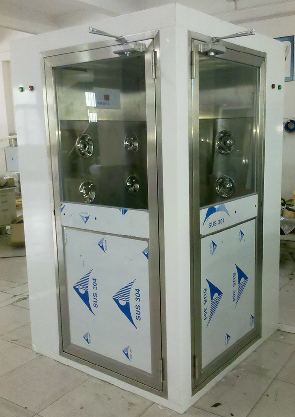 L Type GMP Clean Air Air Shower System , Air Showers For Clean Rooms With Width 800mm