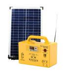 USB 30w 18v Off Grid Solar System Kit Home Use