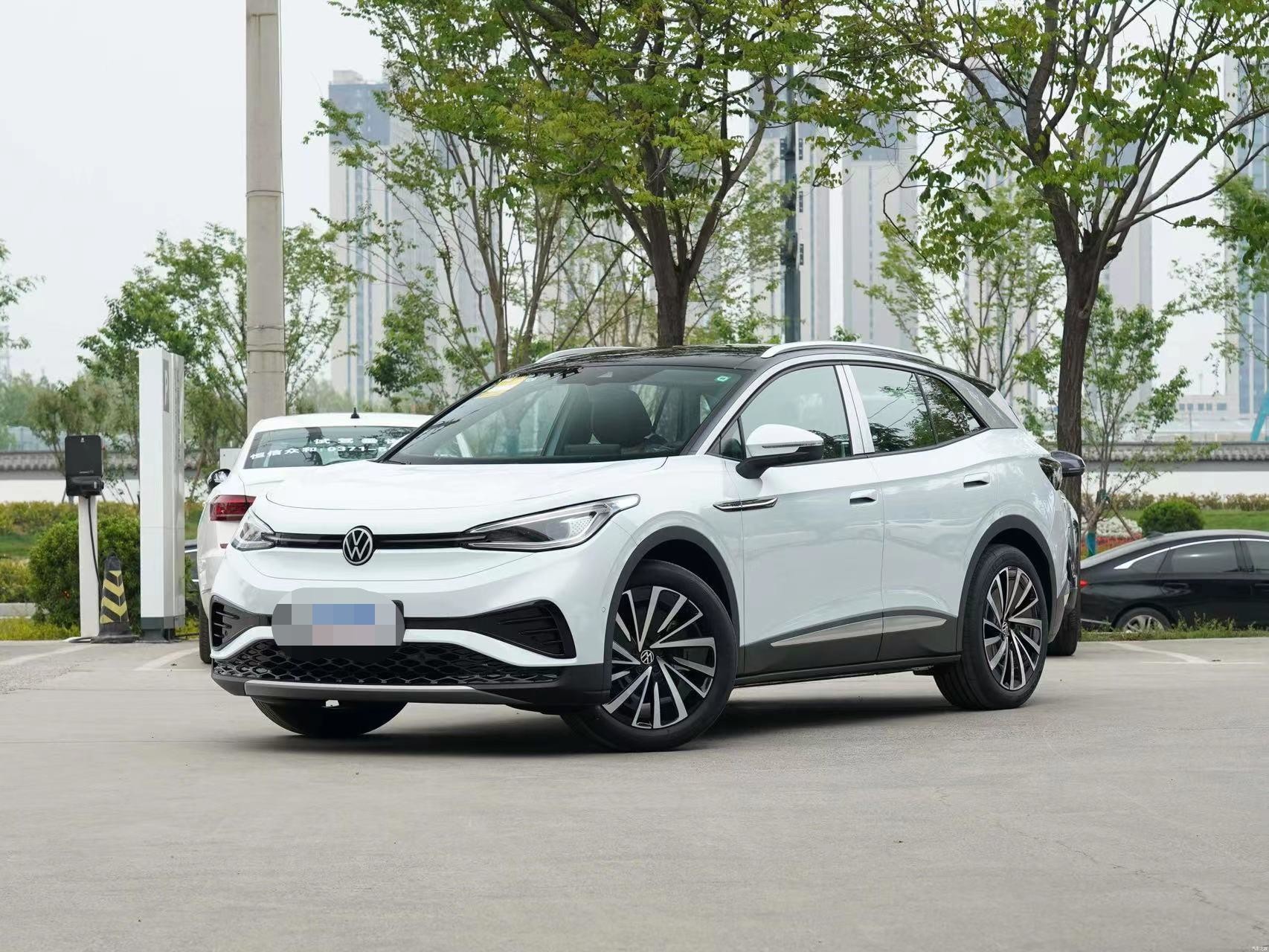 VW ID.4X 2022 Jizhi Long Battery Version EV Compact SUV 607KM Max Power 150kw