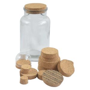 China OEM Decoration Natural Cork Lids Pliability Mason Jar Cork Top Drysaltery factory