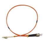 ST To LC Duplex 3.0mm FTTX Multi Mode Fiber Cable YOFC Corning
