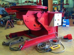 China 10000 Kg Standard pipe Welding Turntable Positioner For Petro Chemical Industries position the workpiece for welding factory