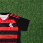 Flamengo Children Clothing 2025-2026 Home Jersey Group Customization