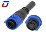 9 Pin Male 12 Volt Waterproof Wire Connectors M19 Female Bulkhead Connector