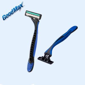 China Blue Men'S Disposable Razors Double Blade Coated With Nitrogen factory