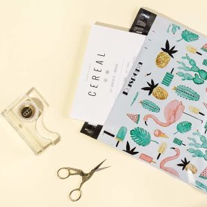 Poly Mailer Factory Wholesale Custom Plastic Bag Express Shipping Envelope Self Adhesive Waterproof Packaging Customized Logo