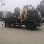 6x6 Drive Type Hydraulic Truck Crane 5 Ton Mobile Crane with Telescopic Boom Arm