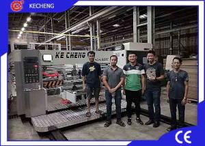China Fully Automatic Corrugated Carton Printing Machine with Slotting CE Certification factory