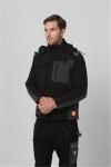 Windproof Cold Weather Workwear 320gsm Mens Softshell Work Jackets