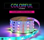 External IC RGB SMD 5050 LED Strip Light Remote Control For Bar KTV Atmosphere