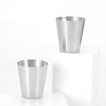 2Pc 304 Stainless Steel Cup 13.52oz 400ml Water Cup Unbreakable Shatterproof
