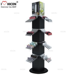China Spinner 4-way Ceramic Wall Tile Sample Display Rack Freestanding factory