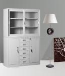 Medicine Drug Steel Glass Door Metal Storage Cabinet For Laboratory