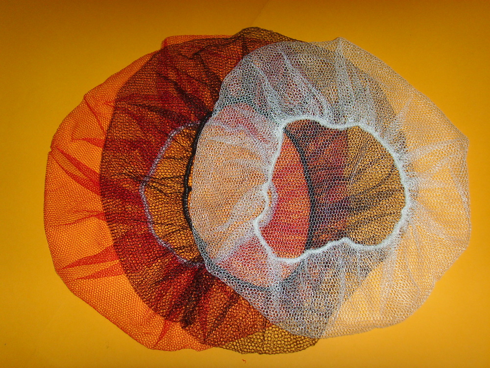 2017 Cheap disposable nylon net cap/Hair net for food industry