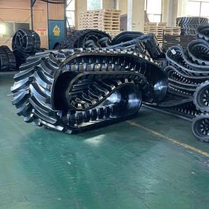 China Agricultural tractor Rubber Track Belts 25&quot;30&quot; wide for CAT Challenger 35/45/55/65 /75/ 85/95 factory