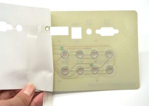 China Dust Proof Membrane Switch Keypad , Custom Tactile Button Switch factory