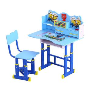 China Single Toddler Table And Chair For Drawing Eating Girl Blue Grey Pink factory