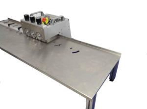 China LED Panel PCB Board Cutting Machine 220V 110V 40W Solid Iron Outlook factory