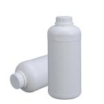 1L White HDPE Plastic Fluorinated Bottle For Pesticide Packing Customized