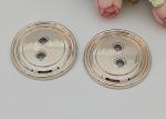 D666 Round Simple Style Resistant Ladies Shoe Buckles，Plastic Shoe Buckles Can