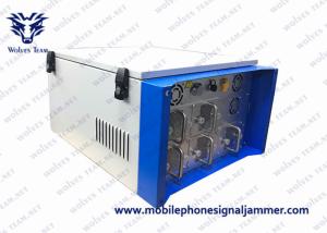 China 20 - 6000Mhz Waterproof Vehicle Bomb Jammer Full Band Frequency RF GPS Cell Phone Signal Jammer factory