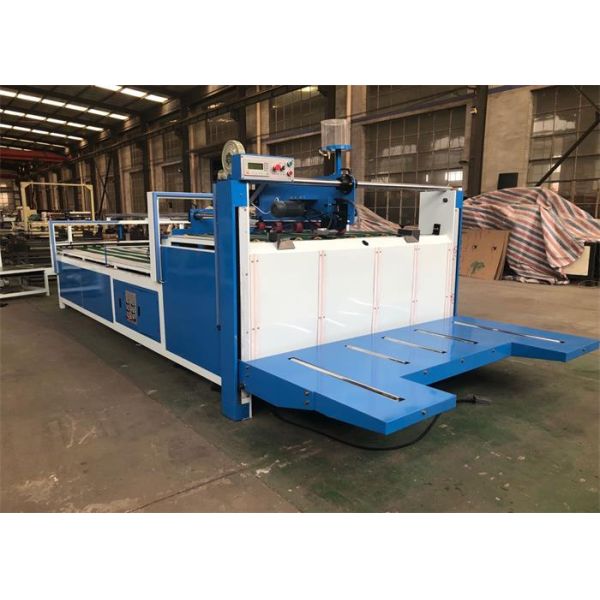 Corrugated Cardboard Box Semi-Auto Folder Gluer Machine